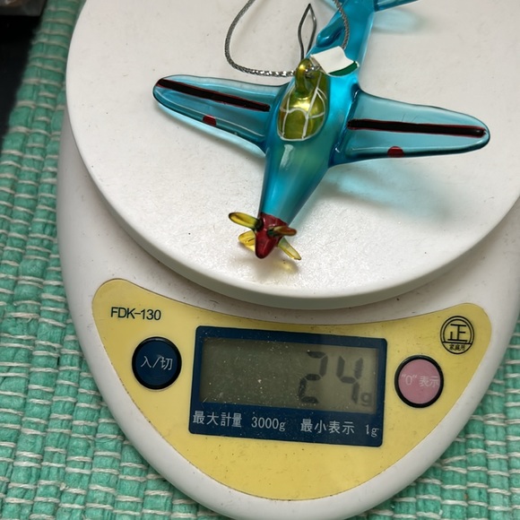 🖤Glass 2 of Airplane ✈️ ornament set + Free red one - Picture 13 of 14